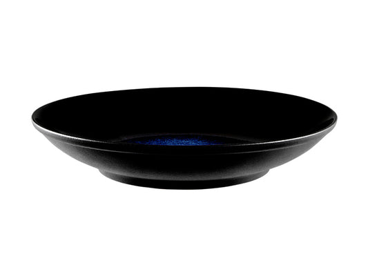 Caviar Midnight Footed Bowl