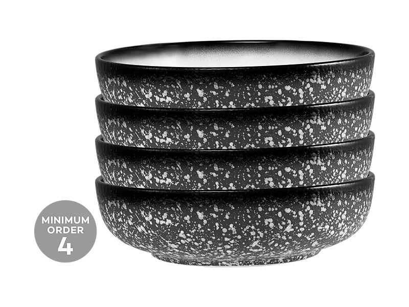 Caviar Granite Coupe Bowl