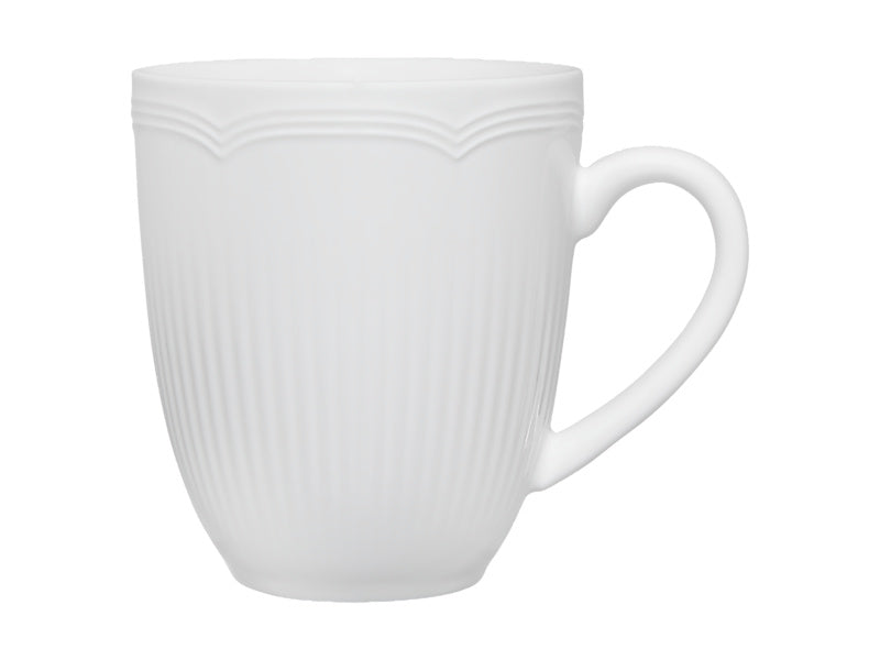 White Basics Rococo Coupe Mug