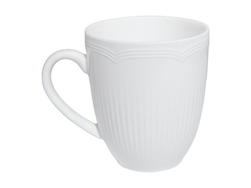 White Basics Rococo Coupe Mug