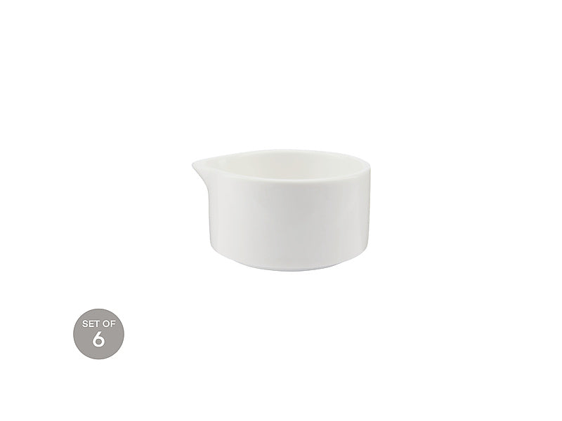 White Basics Sauce Dish/Pourer