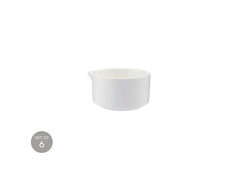 White Basics Sauce Dish/Pourer