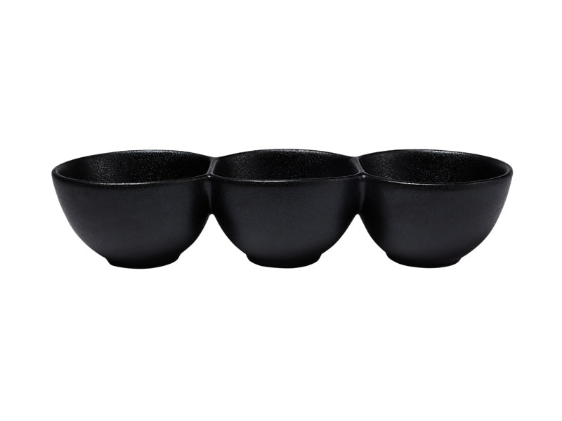 Caviar Divided Serving Bowl