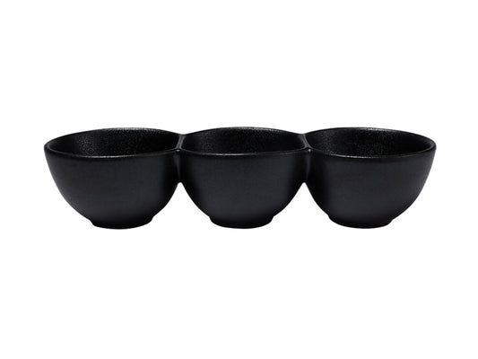 Caviar Divided Serving Bowl
