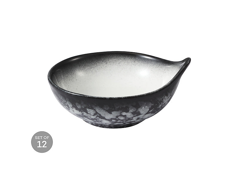 Caviar Granite Handled Sauce Bowl