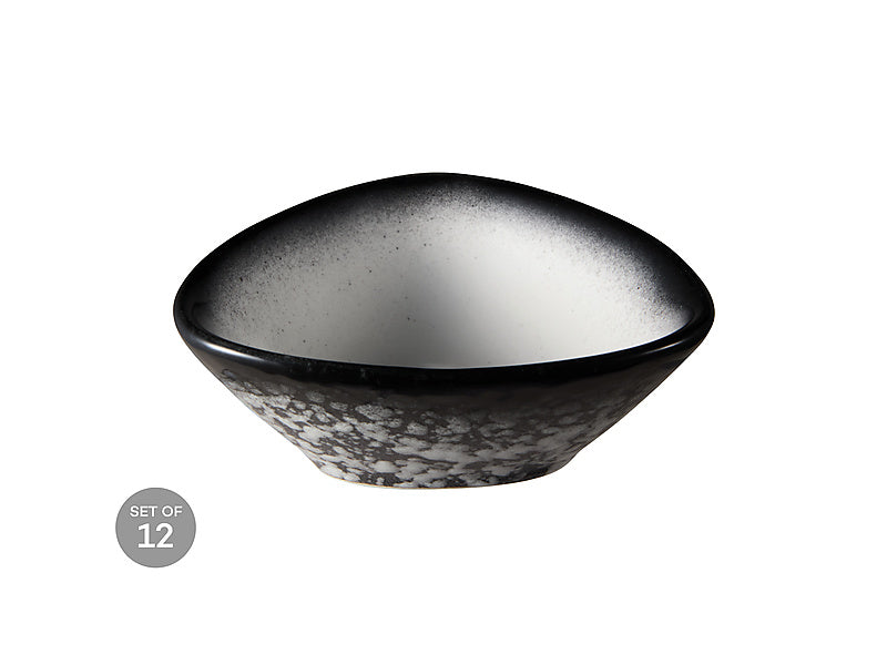 Caviar Granite Triangle Sauce Bowl
