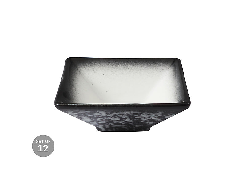 Caviar Granite Square Sauce Bowl