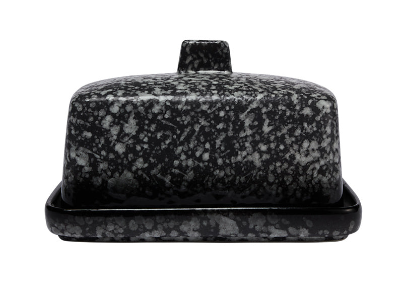 Caviar Granite Butter Dish Gift Boxed