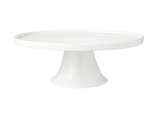 White Basics Footed Cake Stand 30cm Gift Boxed