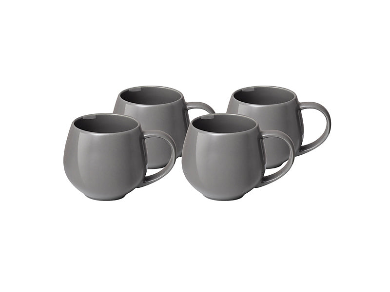 Concorde Mug 475ML Set of 4 Charcoal Gift Boxed