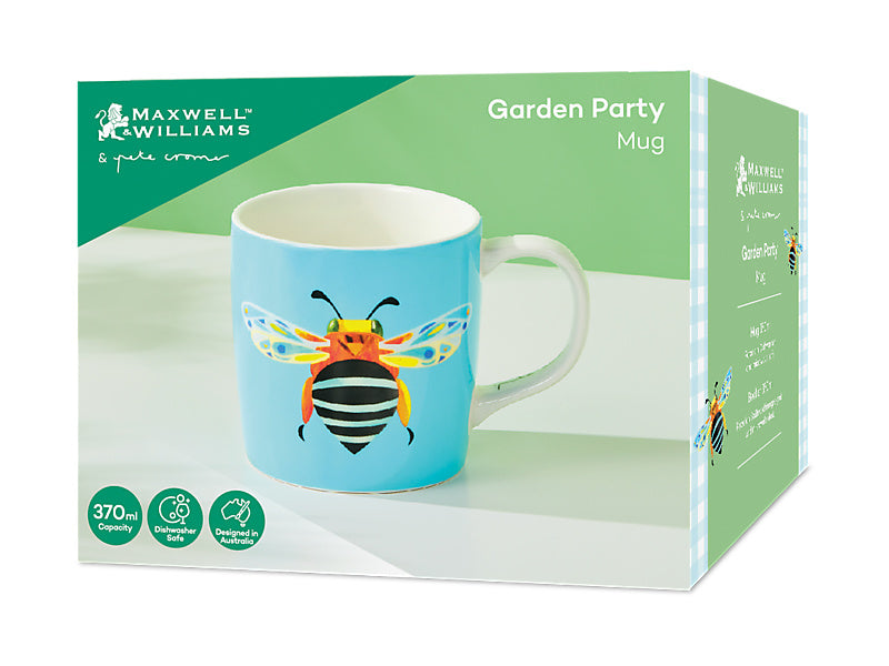 Pete Cromer Garden Party Mug Banded Bee Gift Boxed