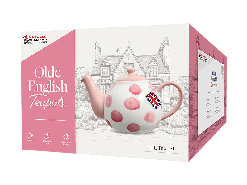 Olde English Teapot 1.1 Spot Gift Boxed