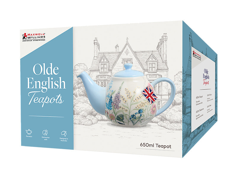 Olde English Teapot Spring Floral Gift Boxed
