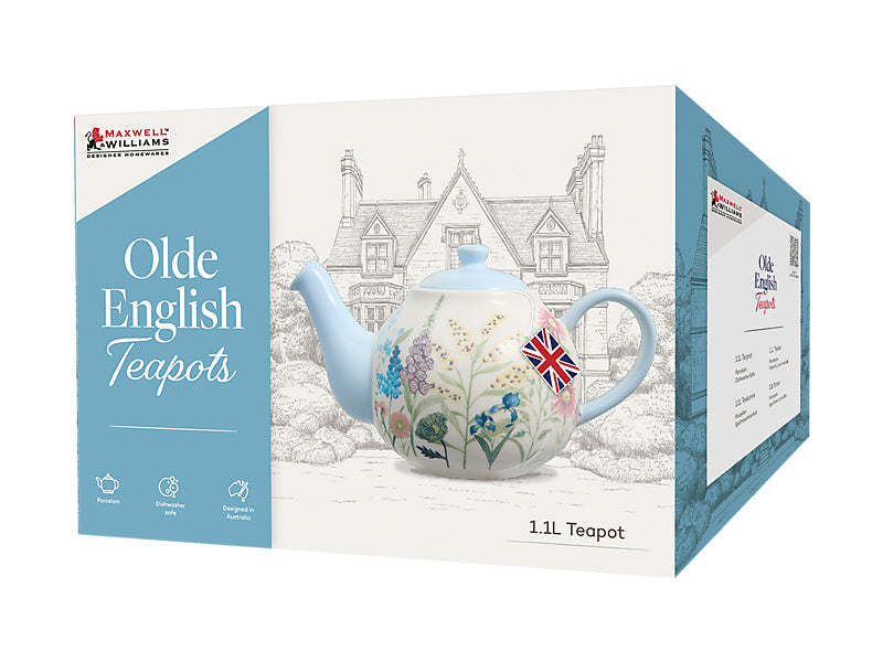 Olde English Teapot Spring Floral Gift Boxed