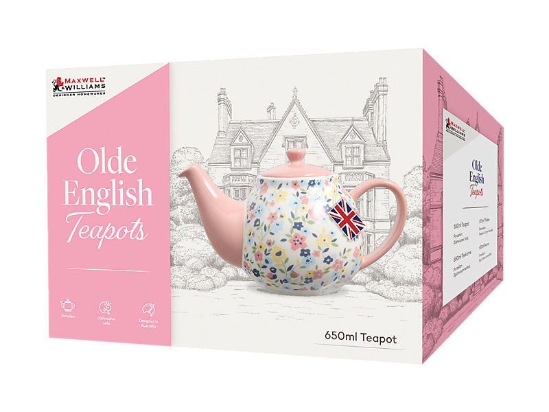 Olde English Teapot Floral Gift Boxed