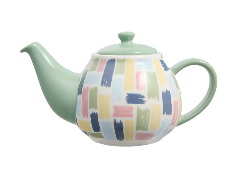 Olde English Teapot Brush Stroke Gift Boxed