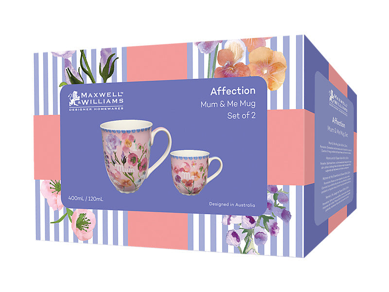 Affection Mum & Me Mug Set of 2 Gift Boxed