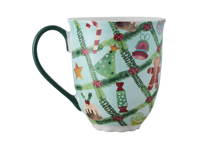 Tis The Season Mug Set of 2 Mixed Gift Boxed