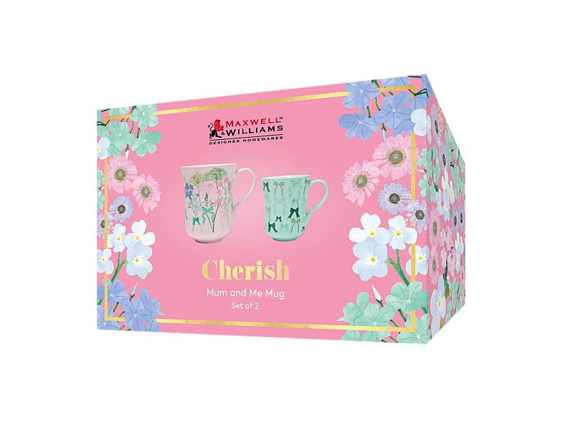 Cherish Mum & Me Mug Set of 2 Gift Boxed