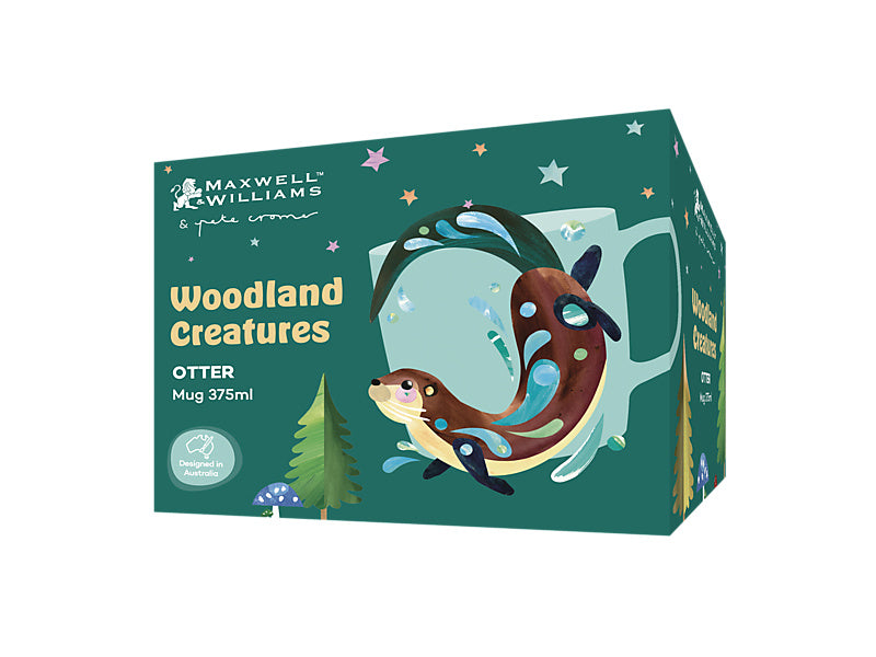 Pete Cromer Woodland Creatures Mug Otter Gift Boxed