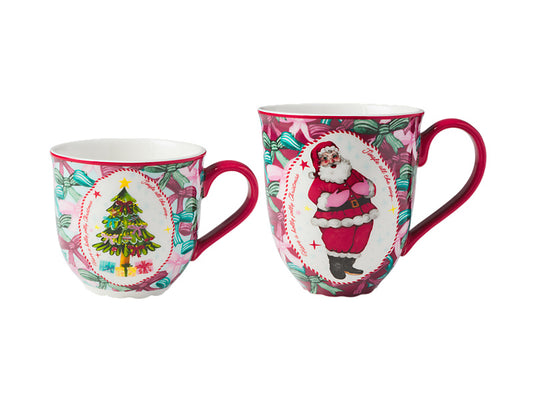 Fa la la Santa & Me Mug Set of 2 Gift Boxed