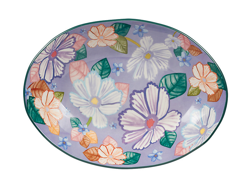 Poppy Love Oval Serving Bowl Gift Boxed