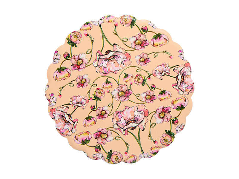 Estelle Michaelides Mystique Ceramic Round Coaster Melon