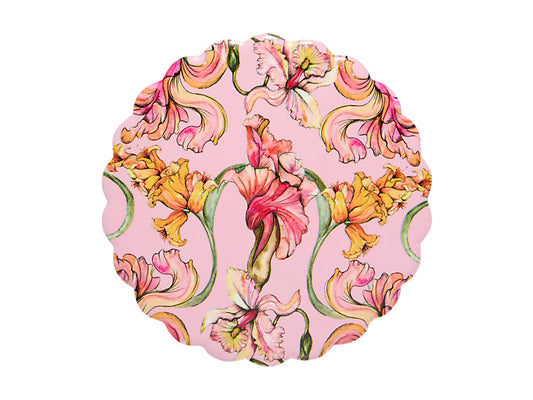 Estelle Michaelides Mystique Ceramic Round Coaster