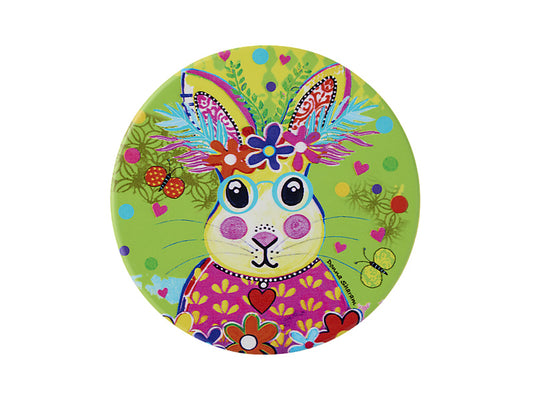 Donna Sharam Kaleidoscope Ceramic Round Coaster Roger