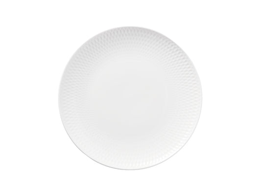 White Basics Diamonds Side Plate 18cm