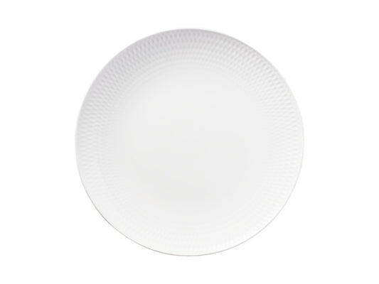 White Basics Diamonds Dinner Plate 27cm