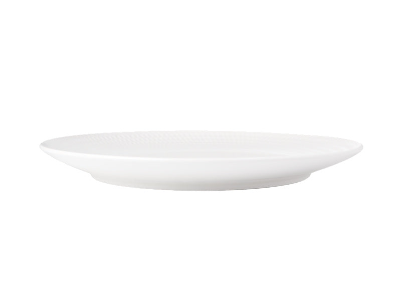 White Basics Diamonds Dinner Plate 27cm