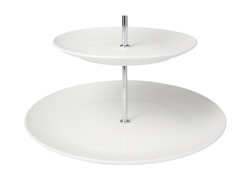 White Basics Diamonds 3-Tier Cake Stand Gift Boxed