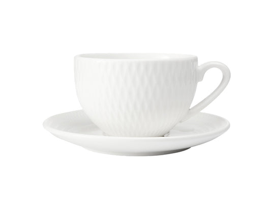 White Basics Diamonds Demi Cup & Saucer 90ML
