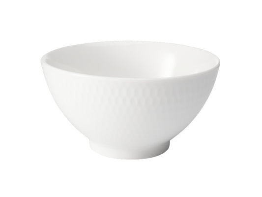 White Basics Diamonds Rice Bowl 10cm