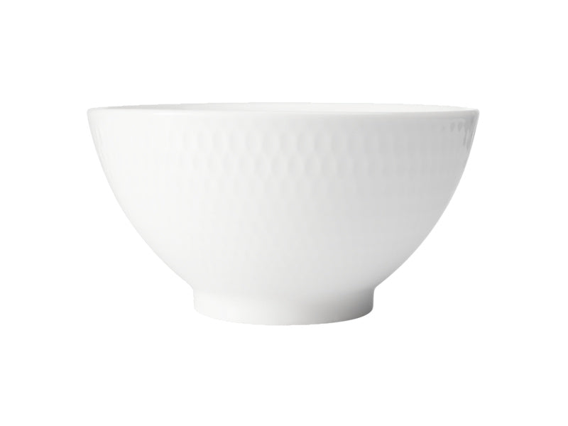 White Basics Diamonds Rice Bowl 10cm