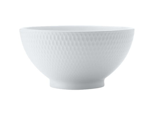 White Basics Diamonds Rice Bowl 15cm