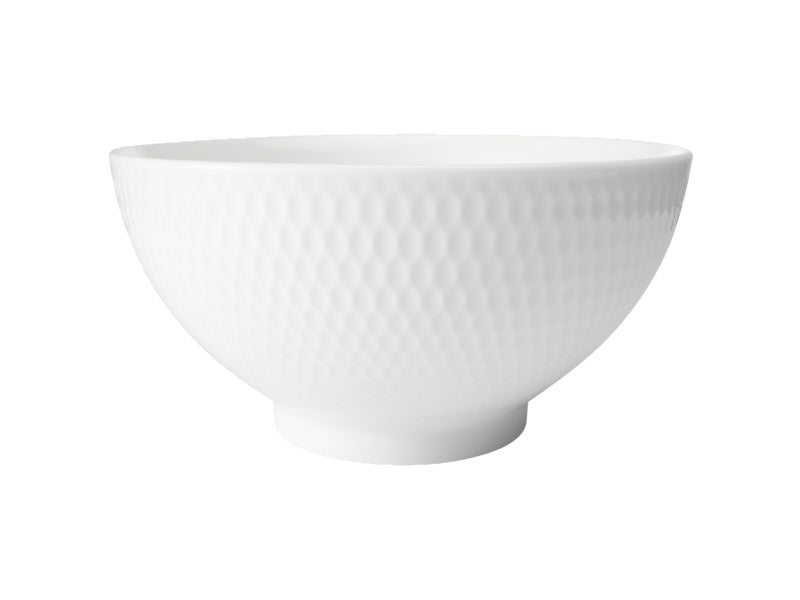 White Basics Diamonds Rice Bowl 15cm
