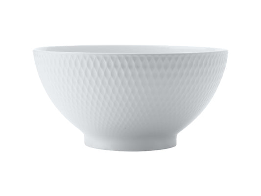 White Basics Diamonds Noodle Bowl 18cm