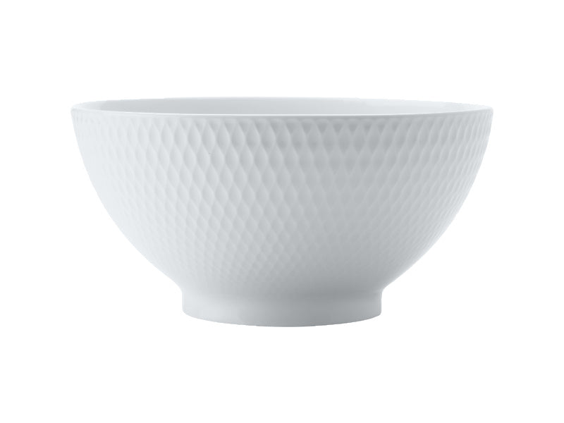 White Basics Diamonds Noodle Bowl 20cm