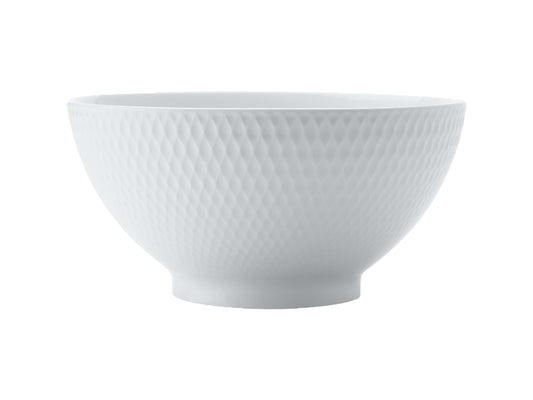 White Basics Diamonds Noodle Bowl 20cm