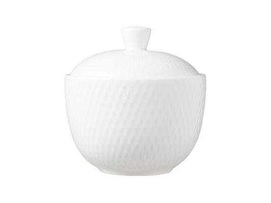 White Basics Diamonds Sugar Bowl Gift Boxed