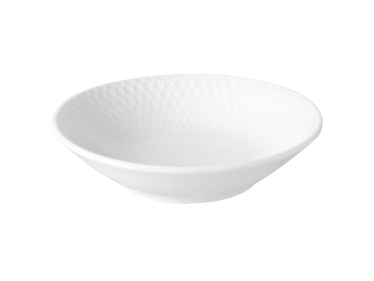 White Basics Diamonds Sauce Dish 10cm