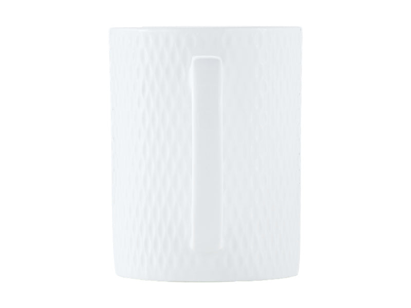 White Basics Diamonds Straight Mug