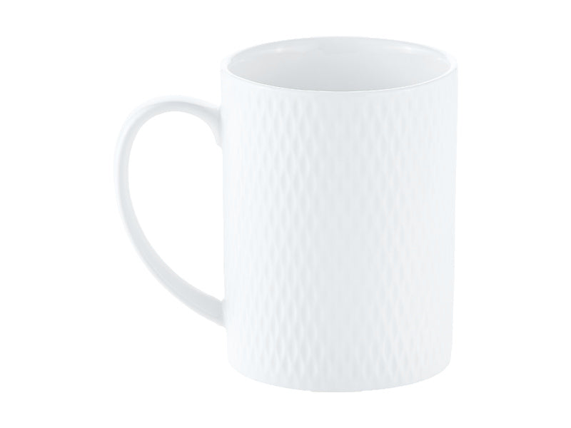 White Basics Diamonds Straight Mug