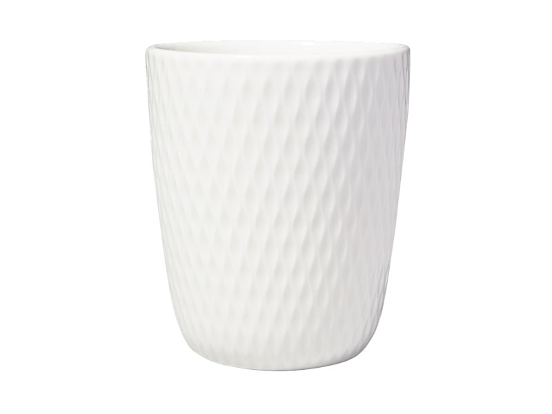 White Basics Diamonds Latte Cup