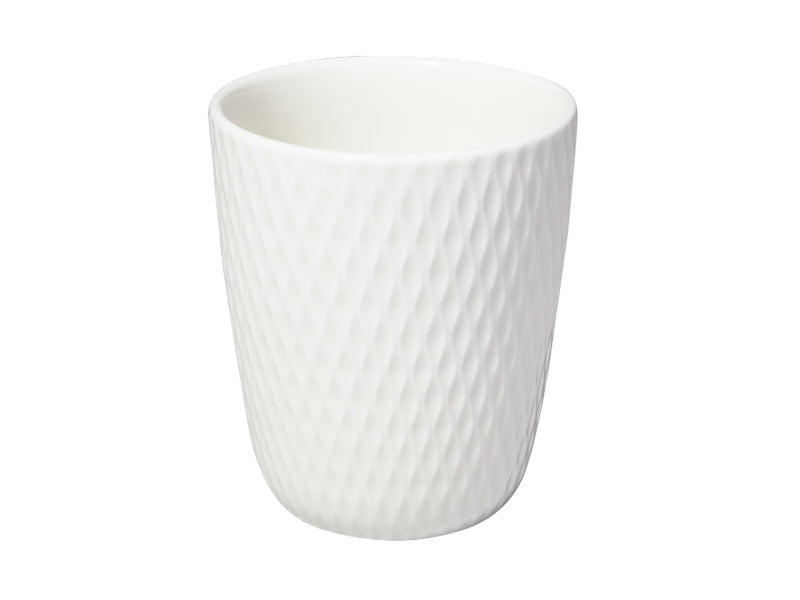 White Basics Diamonds Latte Cup