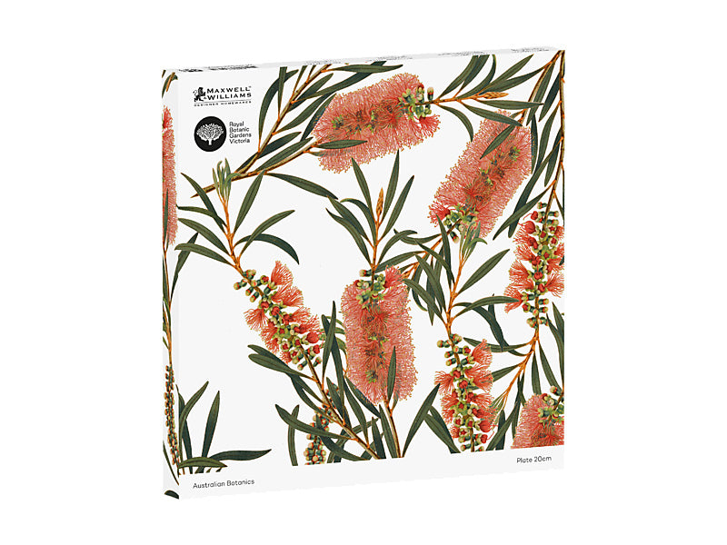 Royal Botanic Gardens Australian Botanics Plate 20cm Bottlebrush Gift Boxed