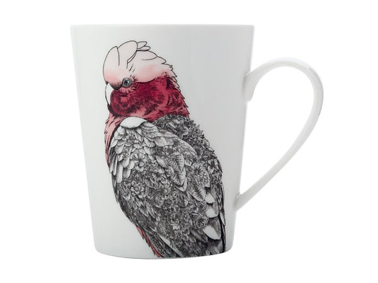 Marini Ferlazzo Birds Mug 450ML Tall Galah Gift Boxed