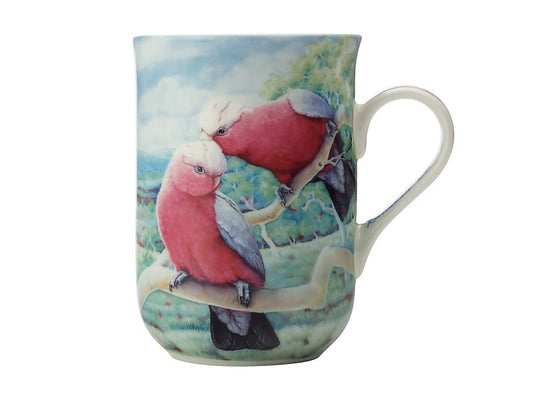 Birds of Australia KC 10yr Anniversary Mug 300ML Galah Gift Boxed